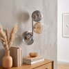 Kugel-Wandleuchte Koyoto mit Lichteffekt an der Wand, 3 Glasschirme