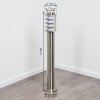 Moderne Wegeleuchte Tunes in Nickel-Matt für Wege und Garten