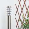 Moderne Wegeleuchte Tunes in Nickel-Matt für Wege und Garten