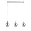 NOWA Drop Pendelleuchte 3-flammig E14 klare Glasschirme ø 15 cm, Länge 15 cm