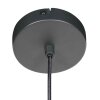 Steinhauer Sable Pendelleuchte Hängelampe mit cremefarbenem Stoffschirm 30 cm