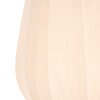 Steinhauer Sable Pendelleuchte Hängelampe mit cremefarbenem Stoffschirm 30 cm