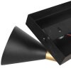 Steinhauer Preto eckiger Deckenspot 2-flammig mit drehbaren Spots GU10 IP20 modern