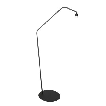 Steinhauer Zig-Zag Bogenstehlampe, moderne Leseleuchte fürs Wohnzimmer, 173 cm