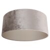 Steinhauer Zig-Zag Bogenstehlampe, modern, dimmbar, E27, silberfarbener Schirm