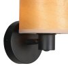 Steinhauer Bambus verstellbarer Deckenspot, Deckenstrahler mit naturfarbenem Schirm