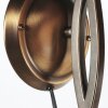Steinhauer Anthea Wandleuchte Wandlampe mit cremefarbenem Glasschirm, klassisch