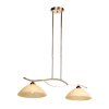 Steinhauer Anthea verstellbare Esstisch-Pendelleuchte 2-flammig Bronze ø 30 cm