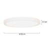 Steinhauer Luminix LED Ring-Deckenleuchte rund IP44 dimmbar 18W 1500lm 2700-3000-3500K