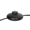 Steinhauer Bloeba verstellbare Bogenstehlampe mit blauem Schirm, dimmbar