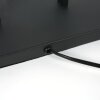 Steinhauer Stang klassische Standleuchte mit grauem Stoffschirm, dimmbar, 160 cm