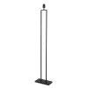 Steinhauer Stang klassische Standleuchte mit grauem Stoffschirm, dimmbar, 160 cm