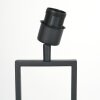 Steinhauer Stang verstellbare Metall-Tischlampe mit silberfarbenem Schirm E27