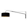 Steinhauer Elegant Classy Schwenkarm-Wandleuchte mit Schalter, dimmbar