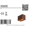 Steinhauer Muro Wandleuchte innen braun Metall-Wandleuchte G9 dimmbar 2700K 300lm 3W