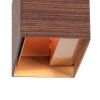 Steinhauer Muro Wandleuchte innen braun Metall-Wandleuchte G9 dimmbar 2700K 300lm 3W