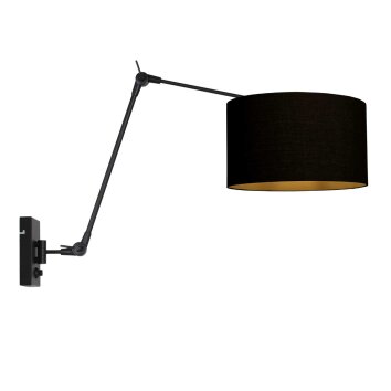 Steinhauer Prestige Chic verstellbare Schwenkarm-Wandleuchte mit Schalter E27