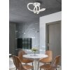 Globo Evangeline LED Deckenleuchte Chrom Ringdesign modern dimmbar für Esszimmer