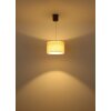 NOWA Thea LED Esstisch-Pendelleuchte Ø 35 cm mit cremefarbenem Stoffschirm IP20