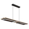 Globo Bruce LED Esstisch-Pendelleuchte Holzoptik 3000 Kelvin 3000 Lumen 30 Watt