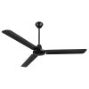 Globo Ferro 3-flügeliger Deckenventilator mit Beleuchtung aus Metall modern IP20