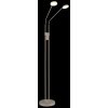 Globo Silvio LED Stehlampe dimmbar, 2-flammig, 1400 Lumen, 2700-4000 Kelvin