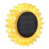 Globo ILIOS LED gelbe Solarleuchte Sonnenblume mit Erdspieß 3000 Kelvin 6 Watt IP44