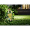 Globo FLAUGI Solar-Gartenfigur Frosch mit Krone für Außenbereich LED IP44