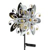 Globo ANORA Pusteblume / Löwenzahn Solar-Gartenstecker LED IP44 Akku-/Batteriebetrieben