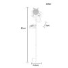 Globo CORALIE LED Solarleuchte Bienen-Figur Gartenfigur für Außenbereich IP44 3000 K