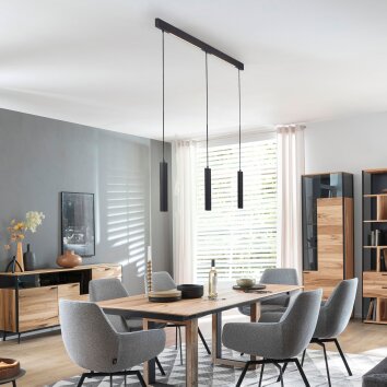 SCHÖNER WOHNEN-Kollektion DANTE GU10 Pendelleuchte 3-flammig 90 cm für Esszimmer