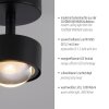 SCHÖNER WOHNEN-Kollektion KULU LED Deckenleuchte Deckenstrahler dreh- und schwenkbar 3000 Kelvin 450 Lumen 4,8 Watt
