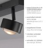 SCHÖNER WOHNEN-Kollektion KULU 2-flammige LED Deckenleuchte 3000K 450 lm 4,8 W