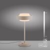 SCHÖNER WOHNEN-Kollektion ELMO LED Tischleuchte mit Touchdimmer, weißem Glasschirm