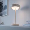 SCHÖNER WOHNEN-Kollektion ELMO LED Tischleuchte mit Touchdimmer, weißem Glasschirm
