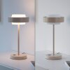 SCHÖNER WOHNEN-Kollektion ELMO LED Tischleuchte mit Touchdimmer, weißem Glasschirm