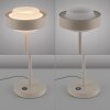 SCHÖNER WOHNEN-Kollektion ELMO LED Tischleuchte mit Touchdimmer, weißem Glasschirm