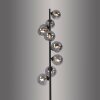 Schöner Wohnen-Kollektion DUBAI Stehlampe Stehleuchte 9-flammig rauchfarbene Glasschirme