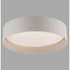 Schöner Wohnen-Kollektion TAVOLI sandfarbene LED-Deckenleuchte 1400 lm 2700-6500 K