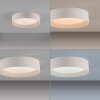 Schöner Wohnen-Kollektion TAVOLI sandfarbene LED-Deckenleuchte 1400 lm 2700-6500 K