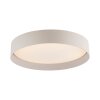 SCHÖNER WOHNEN-Kollektion TAVOLI LED runde Deckenleuchte sandfarben 39 cm dimmbar
