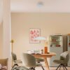 SCHÖNER WOHNEN-Kollektion LENTE LED halbrunde Pendelleuchte, höhenverstellbar, 40 cm Länge