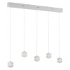 Schöner Wohnen-Kollektion LINI LED Esstisch-Pendelleuchte 5-flammig 110 cm