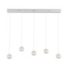 Schöner Wohnen-Kollektion LINI LED Esstisch-Pendelleuchte 5-flammig 110 cm
