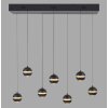 SCHÖNER WOHNEN-Kollektion LINI LED Pendelleuchte für Esstisch 7-flammig 90 cm