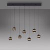 SCHÖNER WOHNEN-Kollektion LINI LED Pendelleuchte für Esstisch 7-flammig 90 cm
