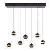SCHÖNER WOHNEN-Kollektion LINI LED Pendelleuchte für Esstisch 7-flammig 90 cm