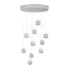Schöner Wohnen-Kollektion LINI LED Kaskaden-Pendelleuchte 10-flammig 55 cm