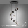 SCHÖNER WOHNEN-Kollektion LINI LED Glaskugel-Pendelleuchte 10-flammig dimmbar