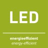 SCHÖNER WOHNEN-Kollektion SIA moderne LED Tischleuchte rauchfarbener Glasschirm